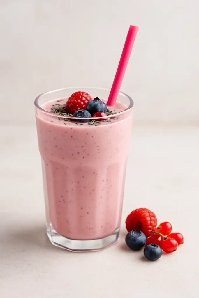 Smoothie protéiné maison NutriQore pour prise de masse et perte de poids